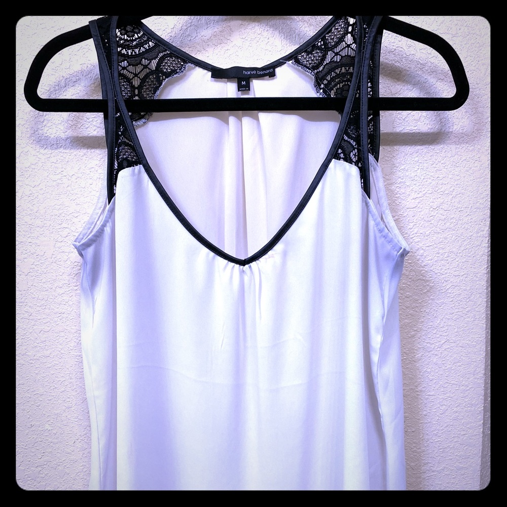 White Sleeveless Blouse